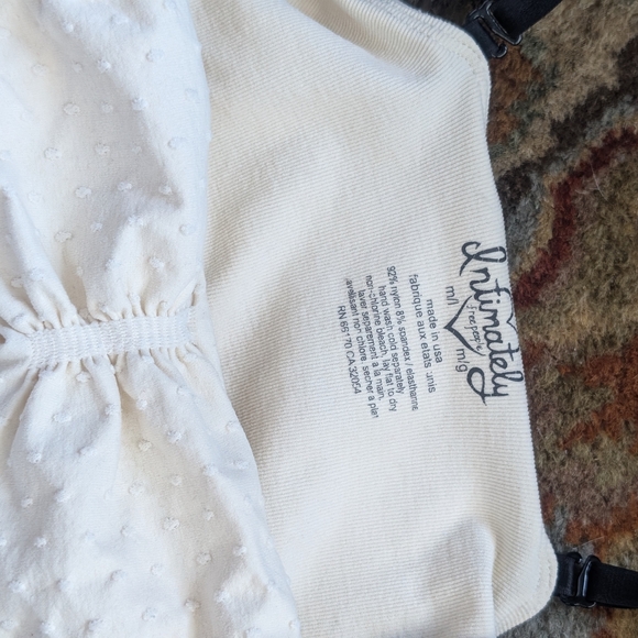 Free People Cream Midi Dress - Picture 1 of 4